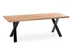 Niehoff Solid Tafel 240x95 cm Aluminium - Bruin, Tuin en Terras, Tuintafels, Ophalen of Verzenden, Nieuw, Hout