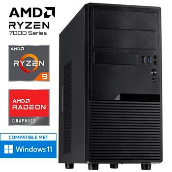 Ryzen 9 7900 - 64GB - 2000GB SSD - WiFi - Desktop PC beschikbaar voor biedingen