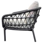 Arezzo Pasadena low dining tuinset 140xH69 cm 5 delig, Tuin en Terras, Ophalen of Verzenden, Nieuw