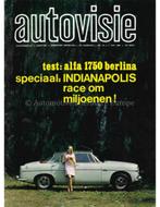 1968 AUTOVISIE MAGAZINE 23 NEDERLANDS, Boeken, Auto's | Folders en Tijdschriften, Nieuw, Author