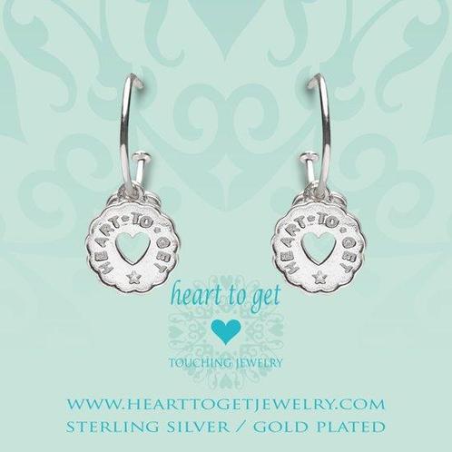 Heart to Get 925 Sterling Zilveren Bohemian Coin Heart, Sieraden, Tassen en Uiterlijk, Oorbellen, Verzenden