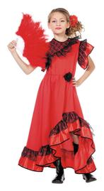 Spaanse Jurk Flamenco, Kinderen en Baby's, Carnavalskleding en Verkleedspullen, Nieuw, Verzenden