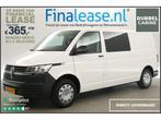 Volkswagen Transporter 2.0 TDI L2H1 DC Airco 6 Pers €374pm, Auto's, Bestelauto's, Volkswagen, Wit, Nieuw, Lease