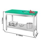 GGM Gastro | RVS werktafel PREMIUM - 1200x800mm |, Huis en Inrichting, Verzenden, Nieuw