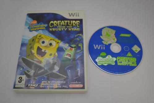 Spongebob Squarepants Creature From Krusty Krab (Wii HOL), Spelcomputers en Games, Games | Nintendo Wii, Zo goed als nieuw, Verzenden