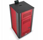 Pelletkachel cv - 17 kW - 30kg pellettank - rood zwart, Huis en Inrichting, Kachels, Ophalen of Verzenden, Nieuw