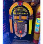 Wurlitzer One More Time Jukebox Zwarte Onyx 100 CD, Verzamelen, Automaten | Jukeboxen, Ophalen, Gebruikt