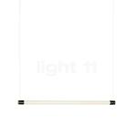 Fontana Arte Oort Hanglamp horizontaal LED, nikkel - 98 cm -, Verzenden, Nieuw