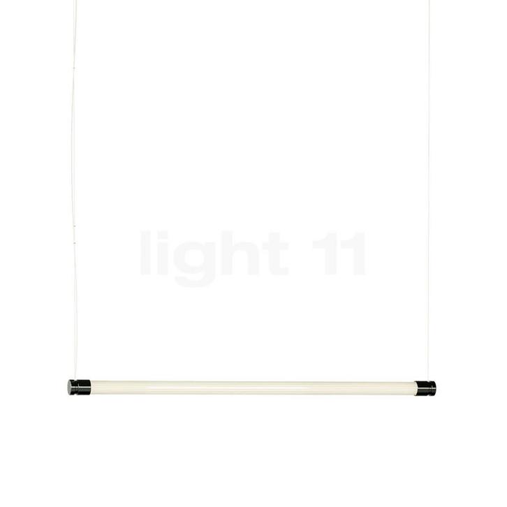 Fontana Arte Oort Hanglamp horizontaal LED, nikkel - 98 cm -, Huis en Inrichting, Lampen | Hanglampen, Nieuw, Verzenden