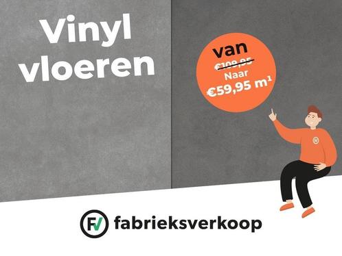 Grijs Betonlook Vinyl Nu van €109,95 voor slechts €59 p/m¹, Huis en Inrichting, Stoffering | Vloerbedekking, Grijs, Overige kleuren