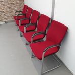 Ahrend 230 vergaderstoelen - rode stof (alleen per set), Ophalen of Verzenden, Nieuw