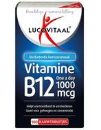 Lucovitaal Vitamine B12 1000mcg 180 Kauwtabletten, Verzenden, Nieuw