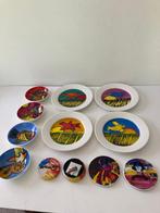 Corneille - Eetservies (13) - Porselein - Servies - zilveren
