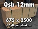 OSB 3 platen 12 mm 675x2500 – rondom mes en groef, Ophalen, Nieuw, Overige materialen, Minder dan 20 mm