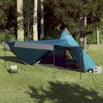 vidaXL Tipitent 8-persoons waterdicht blauw, Caravans en Kamperen, Verzenden, Nieuw, Tot en met 2