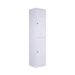 Lockerkast 2-deurs 1900x410x500 mm (hxbxd) grijs, Huis en Inrichting, Kasten | Lockerkasten, Nieuw