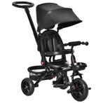 Driewieler Met Duwstang Draaibaar Zitje 4-in-1 Kinderdriewie