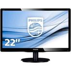 Philips 220V4L - 22 inch - 1680x1050 - Zwart (Monitoren), Nieuw, Verzenden