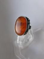 Zilver, Bergkristal - Ring - Jugendstijl