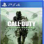 Call of Duty Modern Warfare Remastered Ps4 game, Spelcomputers en Games, Games | Sony PlayStation 4, Ophalen of Verzenden, Nieuw