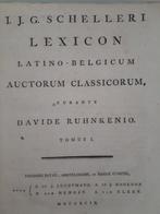 I.J.G. Schelleri - Lexicon Latino-Belgicum (Tomus 1+2):