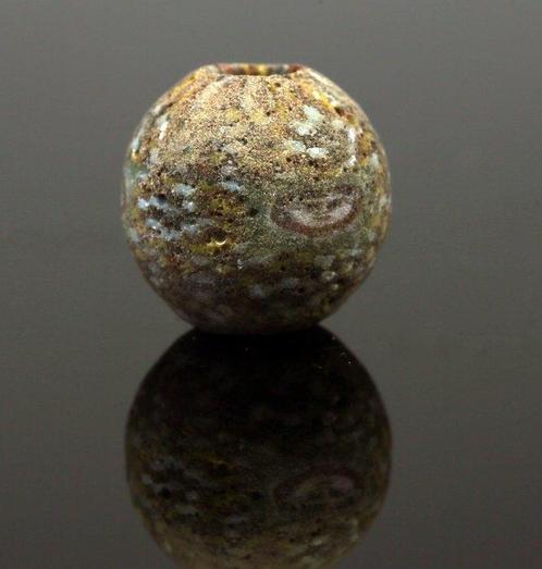 Oud-Romeins Mozaïek glas Gezichtskralen, waarschijnlijk, Verzamelen, Mineralen en Fossielen
