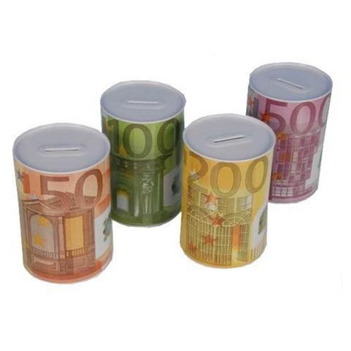 Benson Spaarpot - Eurobriefjes design - 8 x 13 cm - Assor..., Kinderen en Baby's, Speelgoed | Overig, Nieuw, Ophalen of Verzenden