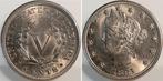 5 Cents Usa 1885 ohne Muenzzeichen ca Ms64/65 Liberty Nickel, Verzenden
