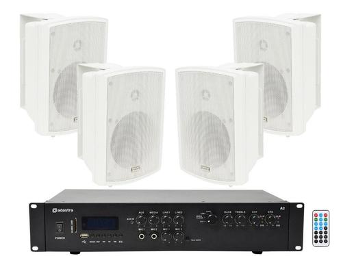 Adastra Indoor/outdoor Speakerset 2 + A2 BT Versterker, Audio, Tv en Foto, Luidsprekers, Overige typen, Nieuw, Overige merken