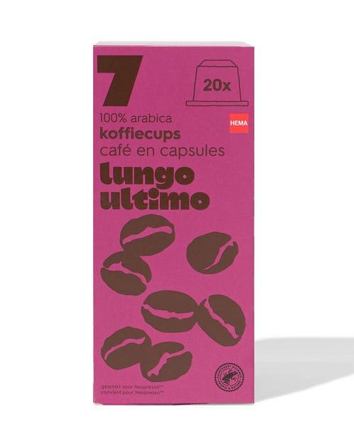HEMA Koffiecups lungo ultimo - 20 stuks 2+1 gratis, Witgoed en Apparatuur, Koffiezetapparaten, Nieuw, Verzenden