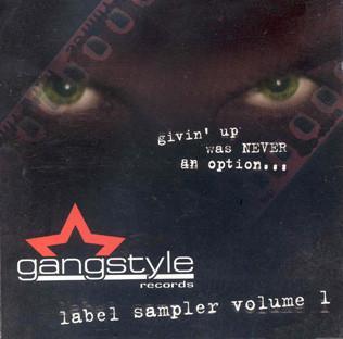 cd - Various - Gangstyle Records Label Sampler Volume 1:..., Cd's en Dvd's, Cd's | Overige Cd's, Zo goed als nieuw, Verzenden