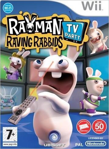Rayman Raving Rabbids TV Party-Standaard (Wii) Gebruikt, Spelcomputers en Games, Games | Nintendo Wii, Zo goed als nieuw, Ophalen of Verzenden
