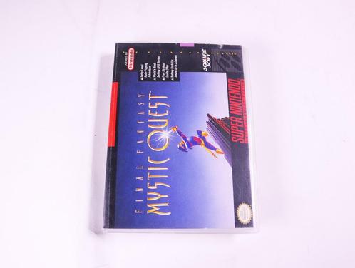 SNES - Final Fantasy Mystic Quest - USA - Plastic Boxed, Spelcomputers en Games, Games | Nintendo Super NES, Ophalen of Verzenden