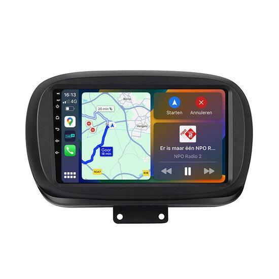 Android navigatie radio Fiat 500X 2015-2020, Android OS, ..., Auto diversen, Autoradio's, Nieuw, Verzenden