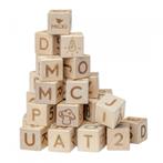 Micki Premium houten blokken alfabet (36 st), Nieuw, Ophalen of Verzenden