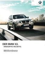 2011 BMW X3 BROCHURE DUITS, Nieuw, BMW, Author