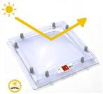 Lichtkoepel zonwerend warmtewerend | 3-wandig | 100x100c..., Doe-het-zelf en Verbouw, Glas en Ramen, Nieuw