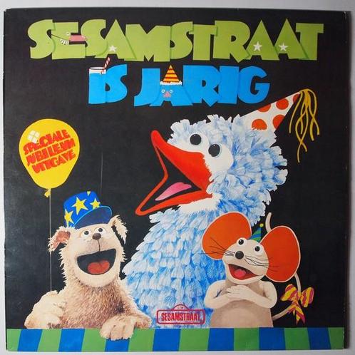 Sesamstraat - Sesamstraat is jarig - LP, Cd's en Dvd's, Vinyl | Pop, Gebruikt, 12 inch