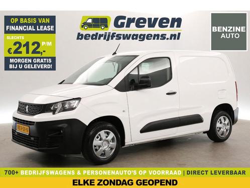 Peugeot Partner 1.2 PureTech L1H1 Benzine | Airco | Carplay, Auto's, Bestelauto's, Te koop, Handgeschakeld, Financial lease, Benzine