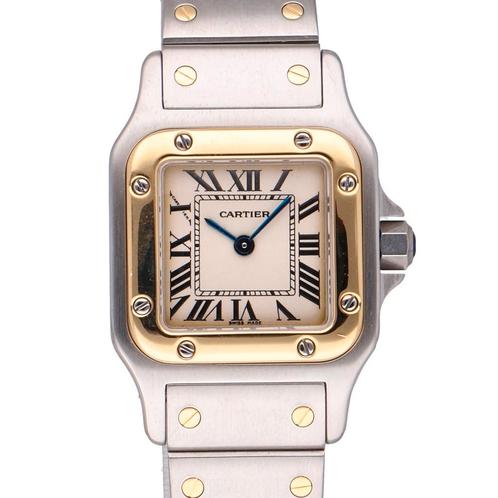 Cartier Santos Galbée 1567 uit 2005, Sieraden, Tassen en Uiterlijk, Horloges | Dames, Polshorloge, Gebruikt, Verzenden