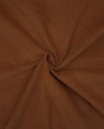 Corduroy Katoen Bruin, Hobby en Vrije tijd, Stoffen en Lappen, Nieuw, Bruin