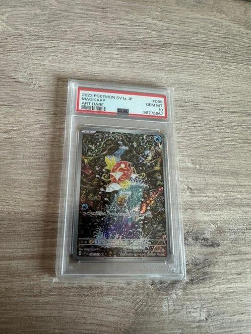 Pokémon - 1 Graded card - Magikarp #080 Foil, Full art - PSA, Hobby en Vrije tijd, Verzamelkaartspellen | Pokémon