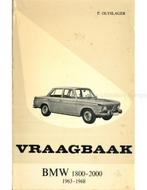 1963 - 1968 BMW 1800 - 2000 VRAAGBAAK NEDERLANDS, Auto diversen, Handleidingen en Instructieboekjes