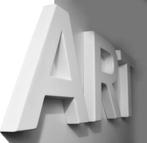 3D Letters Alfabet en Symbolen Polyurethaan hoogte ca. 20 cm, Ophalen of Verzenden, Nieuw