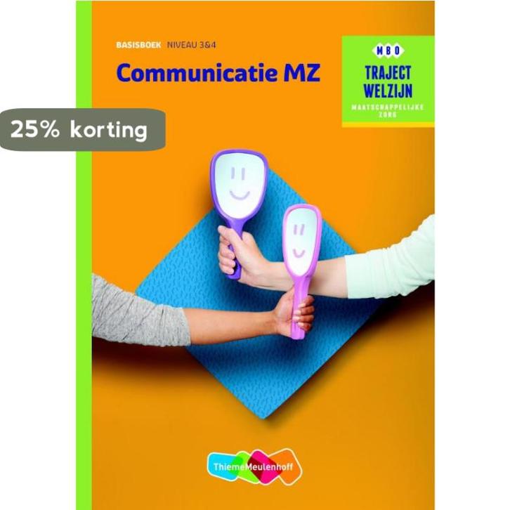 Communicatie MZ / Basisboek theorie niveau 3 en 4 / Traject, Boeken, Schoolboeken, Gelezen, Verzenden