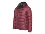 Veiling - Cappuccino Italia Hooded Puffer Jacket Burgundy -, Kleding | Heren, Nieuw