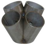 Vibrant 4 into 1 SS Turbo Mani Collector for T3 T3/T4 in, Ophalen of Verzenden