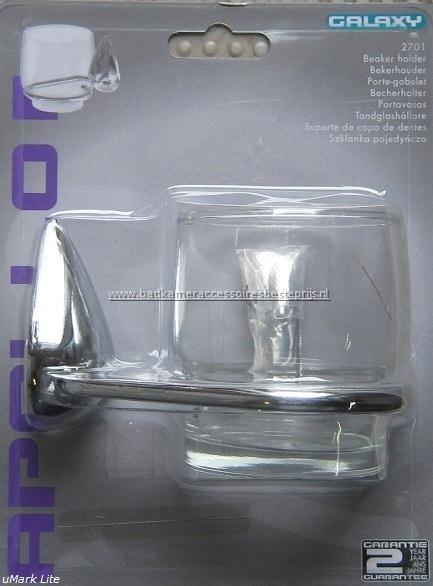 Tiger - Bekerhouder met glas Galaxy, Huis en Inrichting, Badkamer | Badtextiel en Accessoires, Nieuw, Ophalen of Verzenden