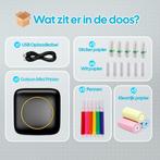 Gatson Mini Printer 300DPI - Inclusief 14 Rollen Papier, Computers en Software, Printers, Ophalen of Verzenden, Zo goed als nieuw