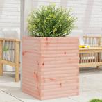 vidaXL Plantenbak 50x50x68,5 cm massief douglashout, Tuin en Terras, Bloembakken en Plantenbakken, Verzenden, Nieuw, Hout